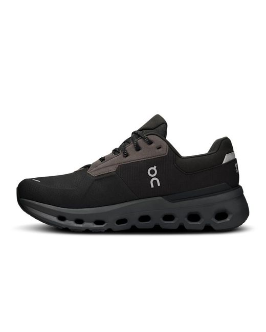 On Shoes Black Cloudrunner 2 Waterproof for men