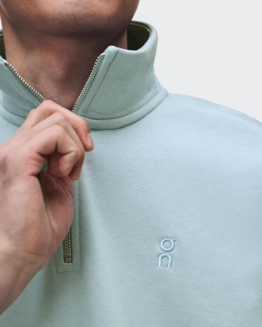 On Shoes Blue Club Collective 1/4 Zip for men