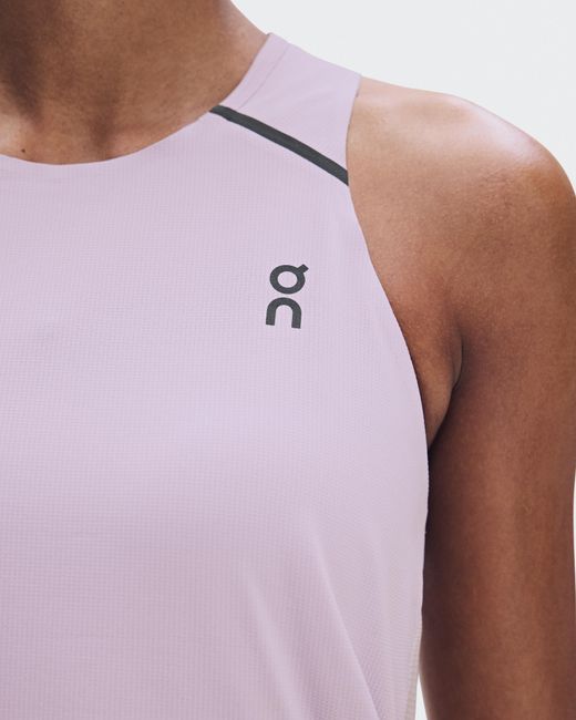 On Shoes Red Performance Tank Top