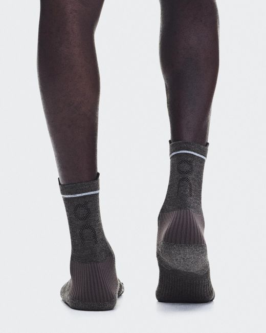 On Shoes Black Merino Ultra Sock