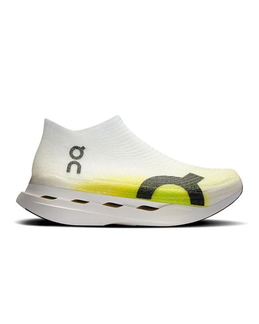 On Shoes Yellow Cloudboom Strike Ls