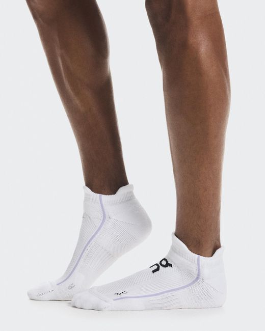On Shoes White Court Sock Low