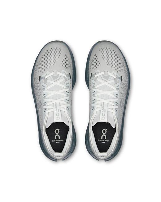 On Shoes Gray Cloudsurfer Max for men