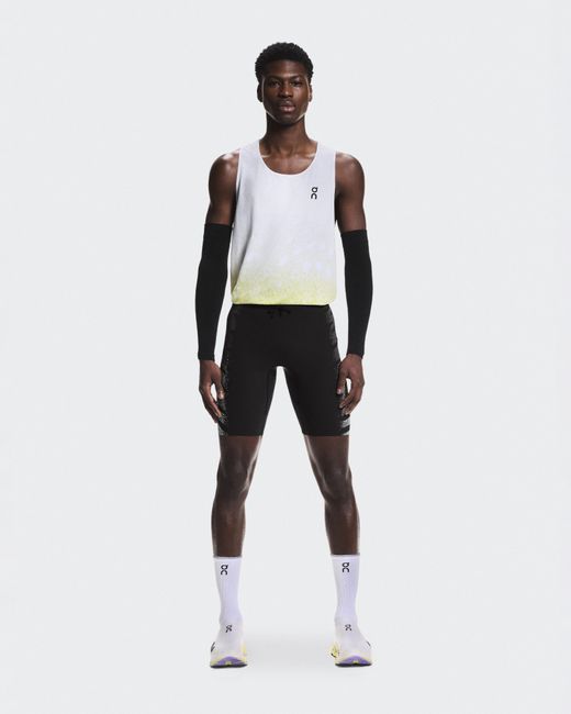 On Shoes White Zero Half Tights for men