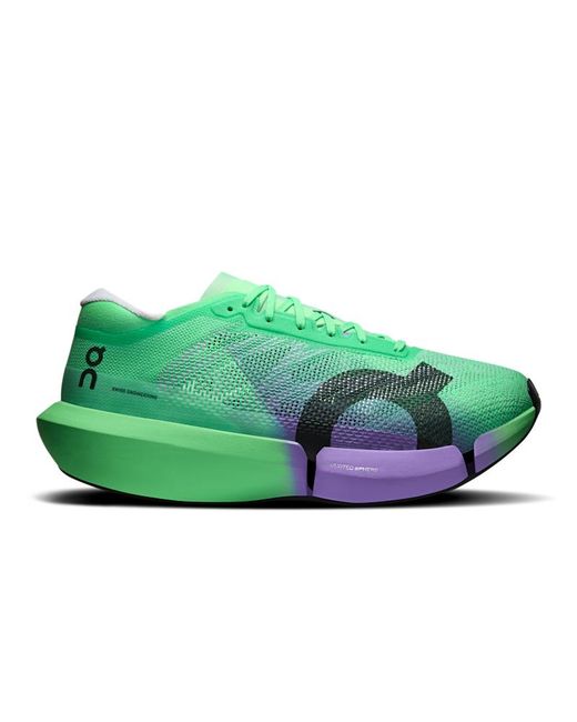 On Shoes Green Cloudboom Strike 2