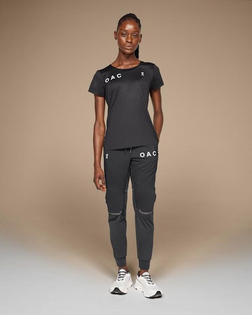 On Shoes Blue Running Pants Oac