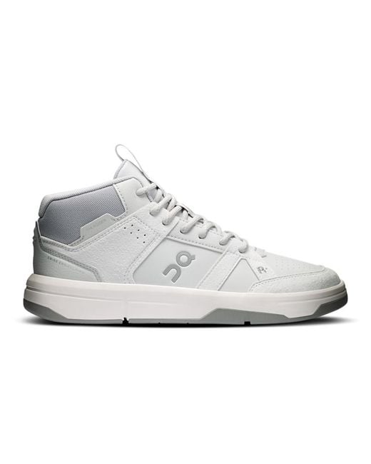 On Shoes White The Roger Clubhouse Mid