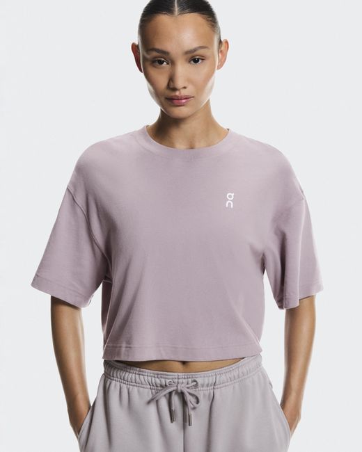 On Shoes White Club Boxy-T