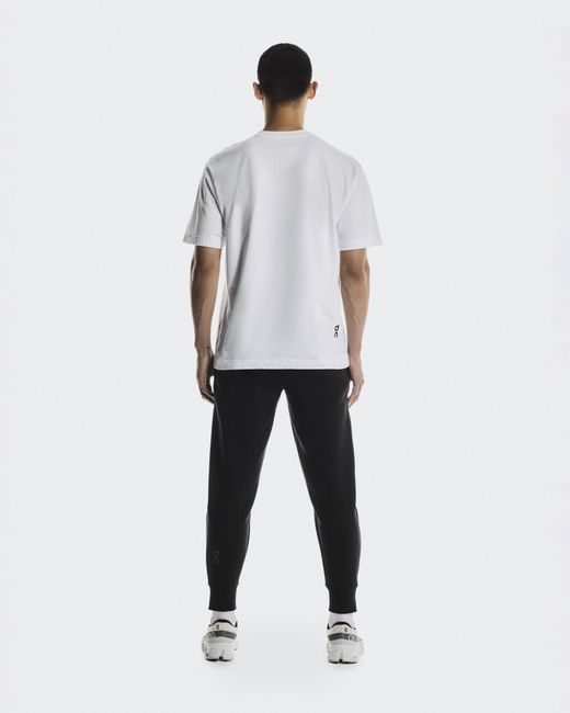 On Shoes White Focus Tech Sweatpants for men