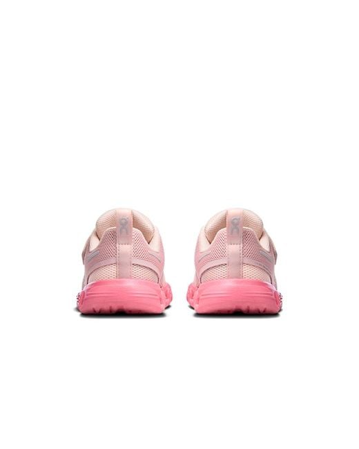 On Shoes Pink Cloud Dash