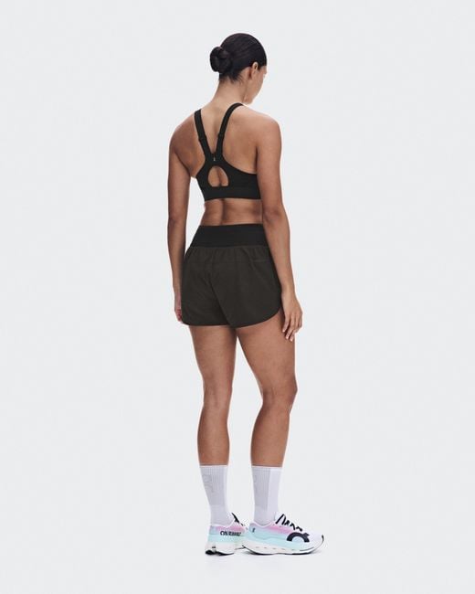 On Shoes White Performance Volt Shorts