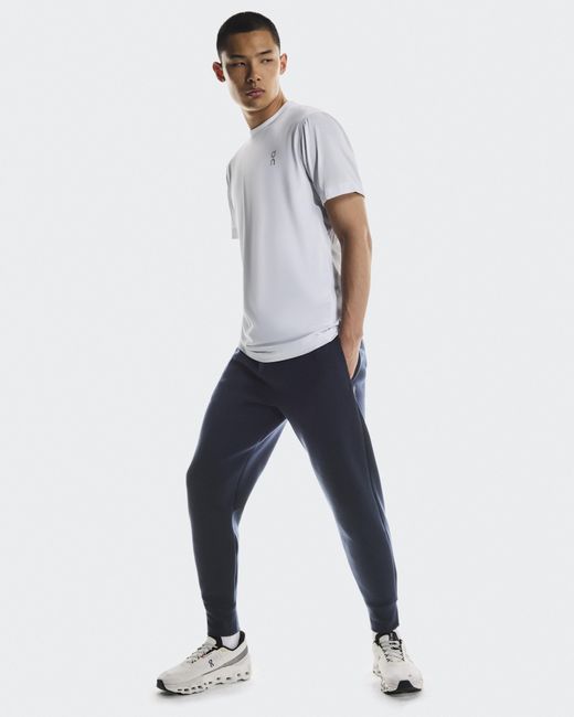 On Shoes White Focus Tech Sweatpants for men