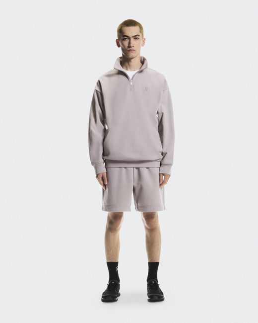 On Shoes Gray Club Collective 1/4 Zip for men