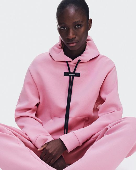 On Shoes Pink Focus Tech Hoodie