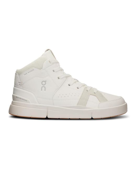 On Shoes White The Roger Clubhouse Mid
