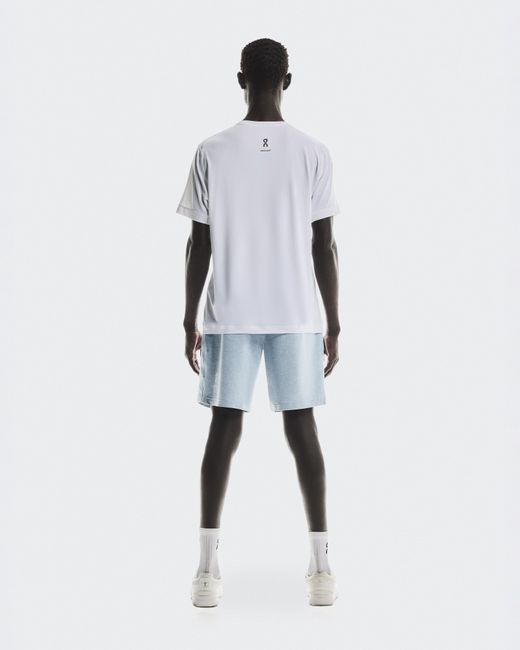 On Shoes White Courtside Shorts for men