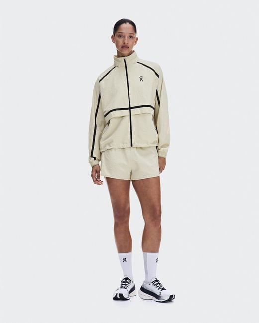 On Shoes White Performance Volt Jacket
