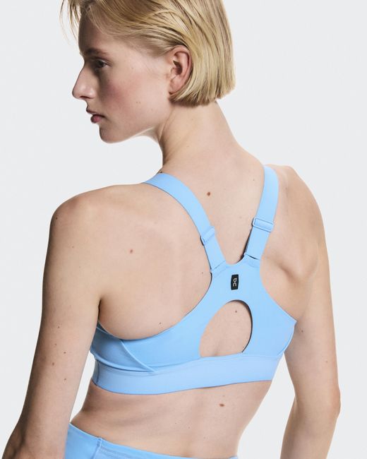 On Shoes Blue Performance Bra