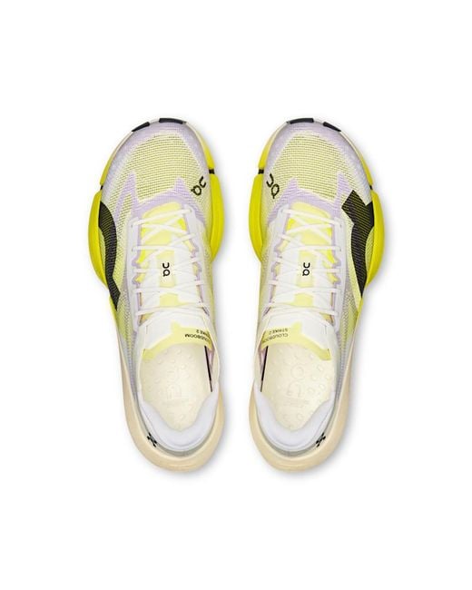 On Shoes Yellow Cloudboom Strike 2