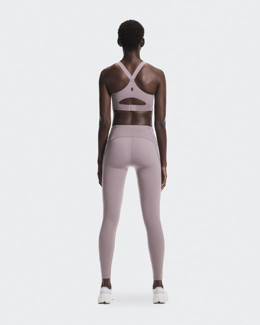 On Shoes White Performance Tights