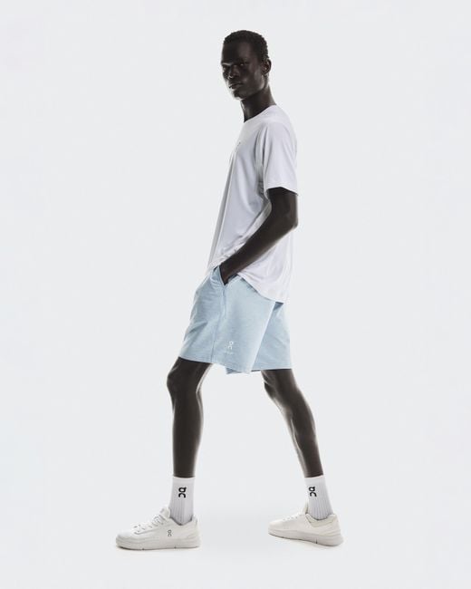 On Shoes White Courtside Shorts for men