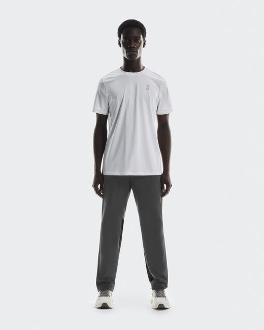 On Shoes White Track Pants for men