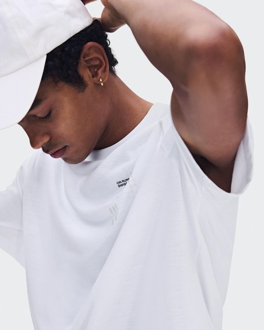 On Shoes White Run-T for men