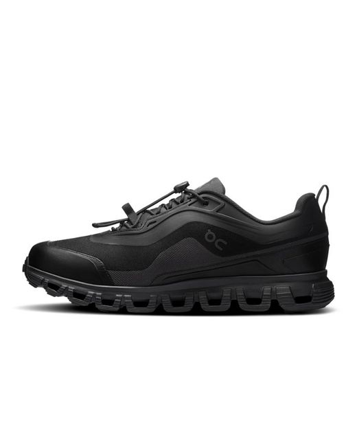 On Shoes Black Cloud 6 Geo Waterproof for men