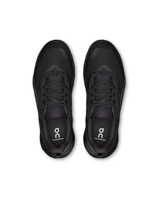 On Shoes Black Cloudhoriz 2 Waterproof for men