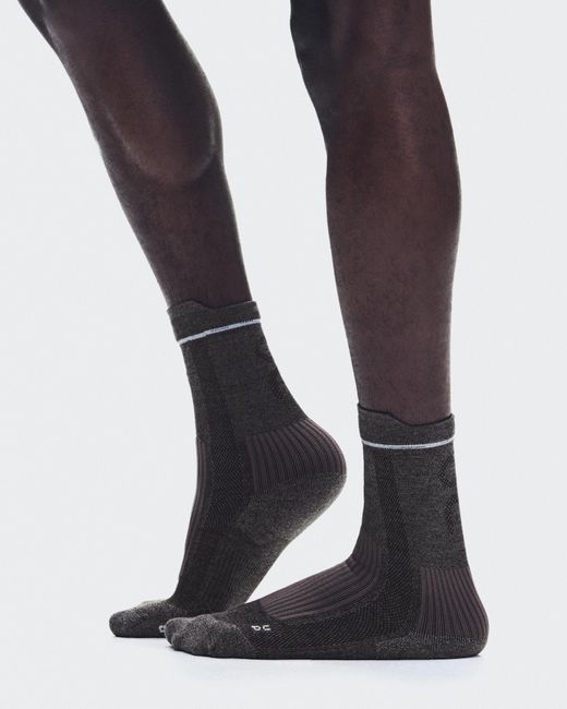 On Shoes Black Merino Ultra Sock