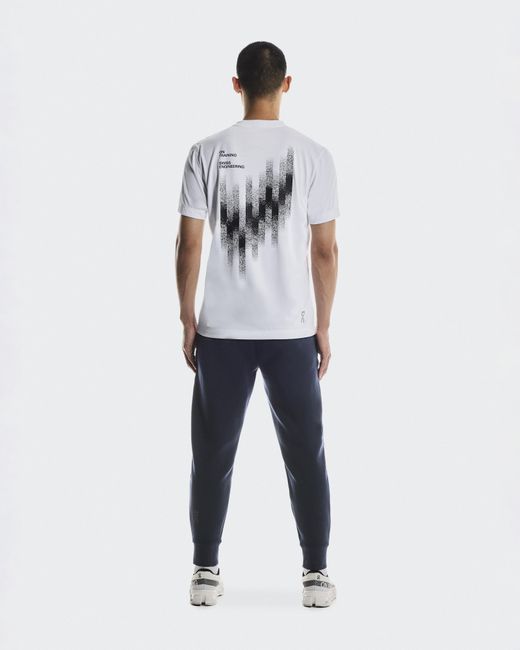 On Shoes White Focus Tech Sweatpants for men