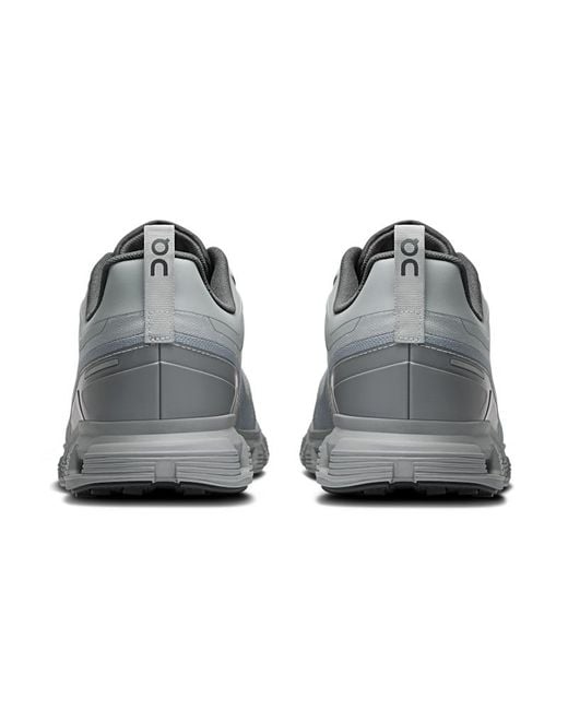 On Shoes Gray Cloud 6 Geo Waterproof for men