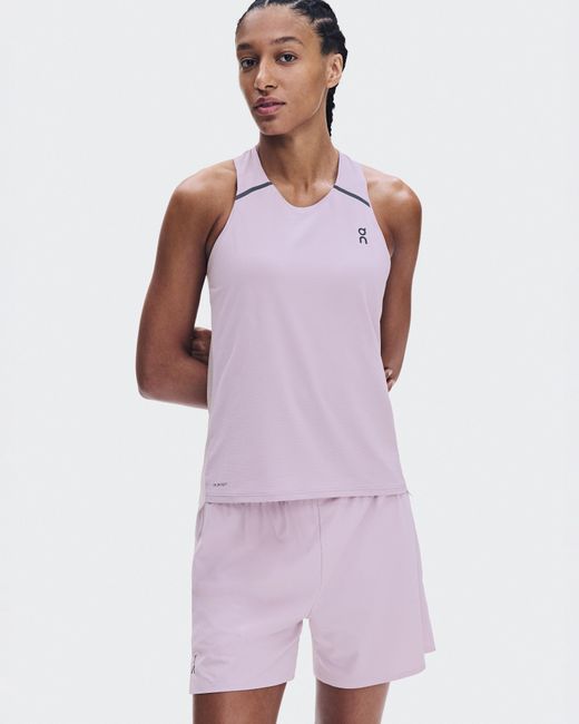 On Shoes Red Performance Tank Top