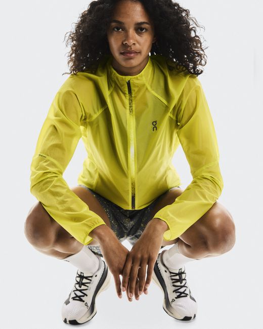 On Shoes Yellow Zero Jacket