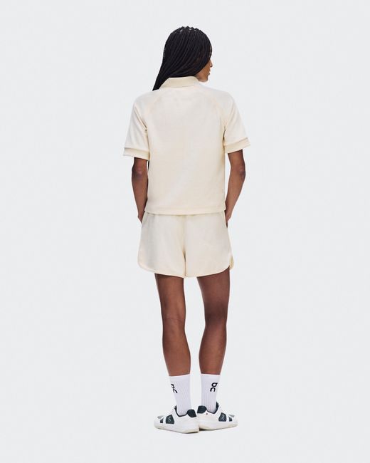 On Shoes White Courtside Polo Terry