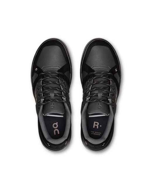 On Shoes Black The Roger Clubhouse