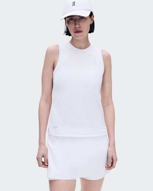On Shoes White Court Skirt Split Ldn