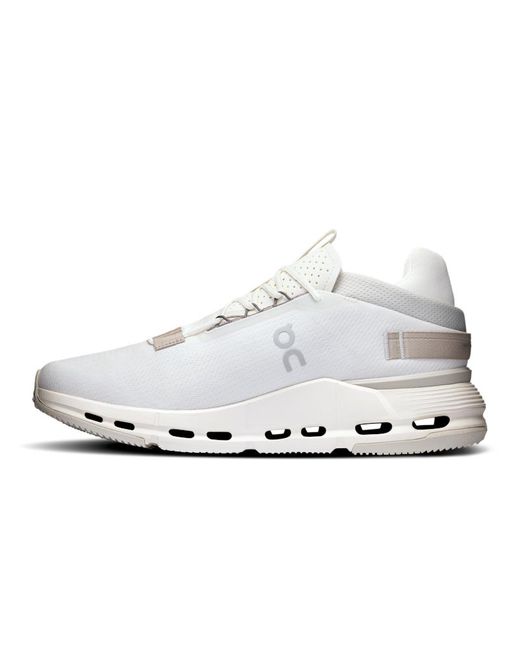 On Shoes White Cloudnova 2 for men