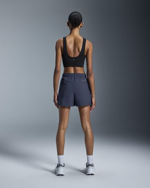 On Shoes Blue 3" Core Shorts
