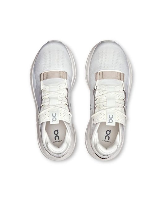 On Shoes White Cloudnova 2 for men