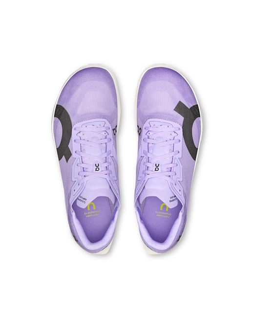 On Shoes Purple Cloudspike Amplius 2