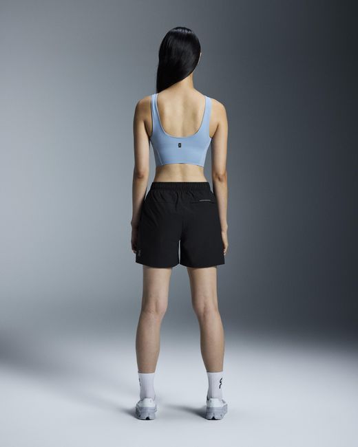 On Shoes Blue 5" Core Shorts