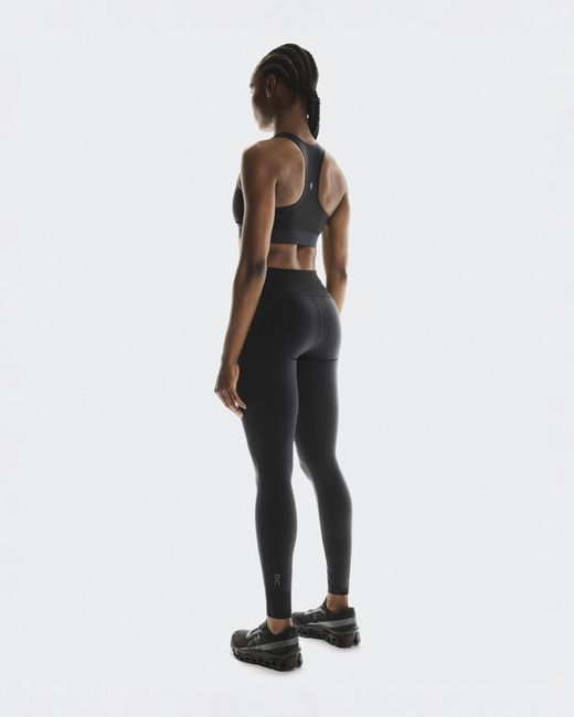 On Shoes White Performance Tights