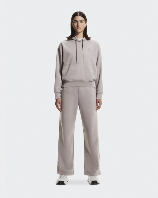 On Shoes Gray Club Collective Hoodie