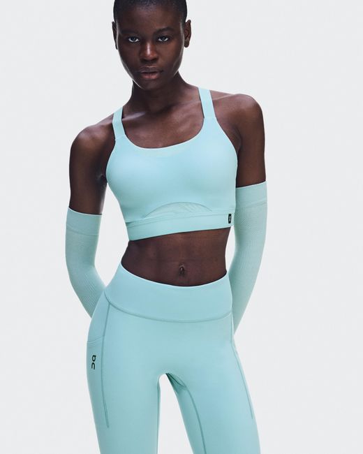 On Shoes Blue Performance Bra