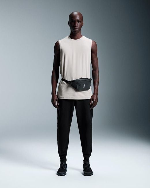 On Shoes Gray Waist Pack Lite
