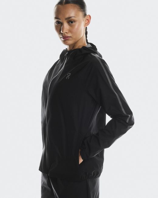 On Shoes Black Performance Jacket Waterproof