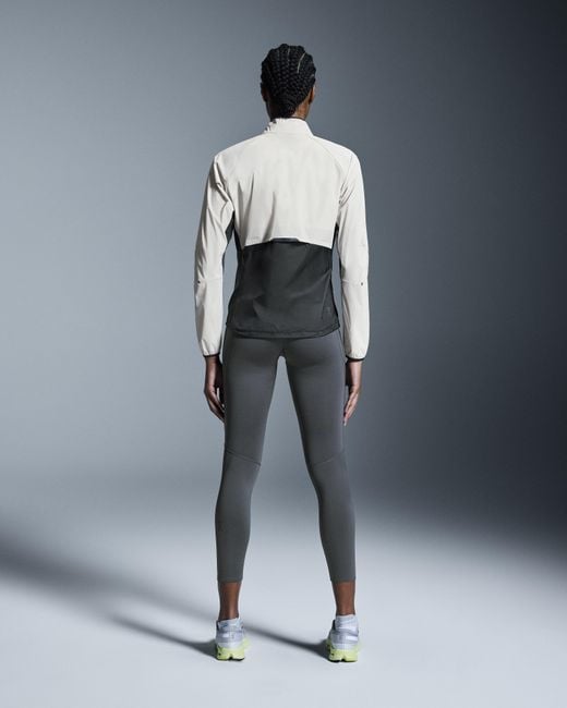 On Shoes Gray Weather Jacket