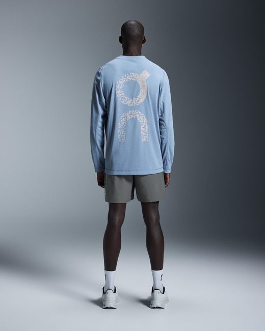 On Shoes Blue 7" Core Shorts for men