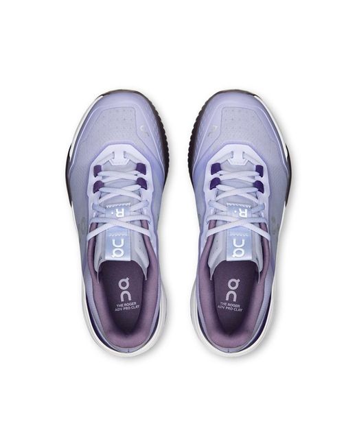On Shoes Blue The Roger Advantage Pro Clay